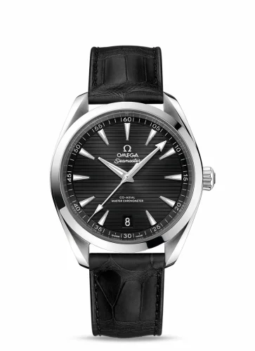 Omega Seamaster Aqua Terra 150M Master Chronometer 41 Stainless Steel / Black / Alligator 220.13.41.21.01.001 (22013412101001)